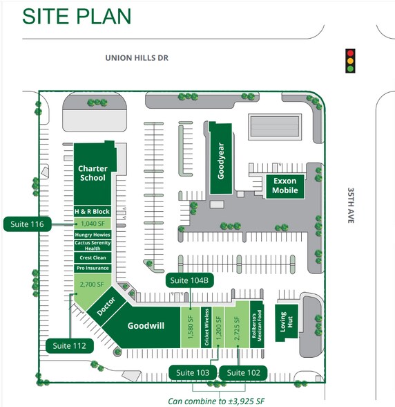 3515 W Union Hills Dr, Phoenix, AZ à louer - Photo de l’immeuble – Image 3 sur 6