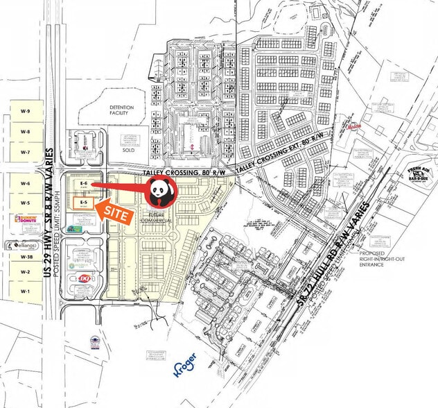 930 US 29 Hwy, Athens, GA à louer - Plan de site – Image 3 sur 3