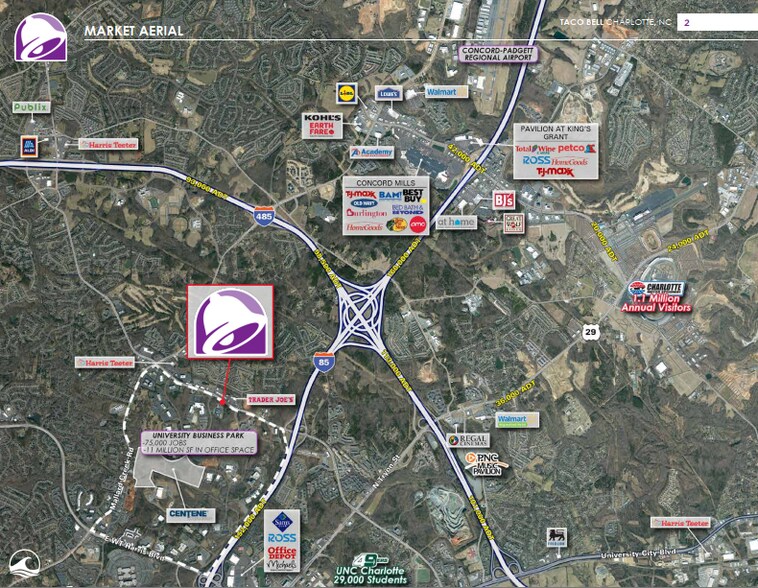 1935 Mallard Creek Church rd, Charlotte, NC à vendre - Photo de l’immeuble – Image 2 sur 6