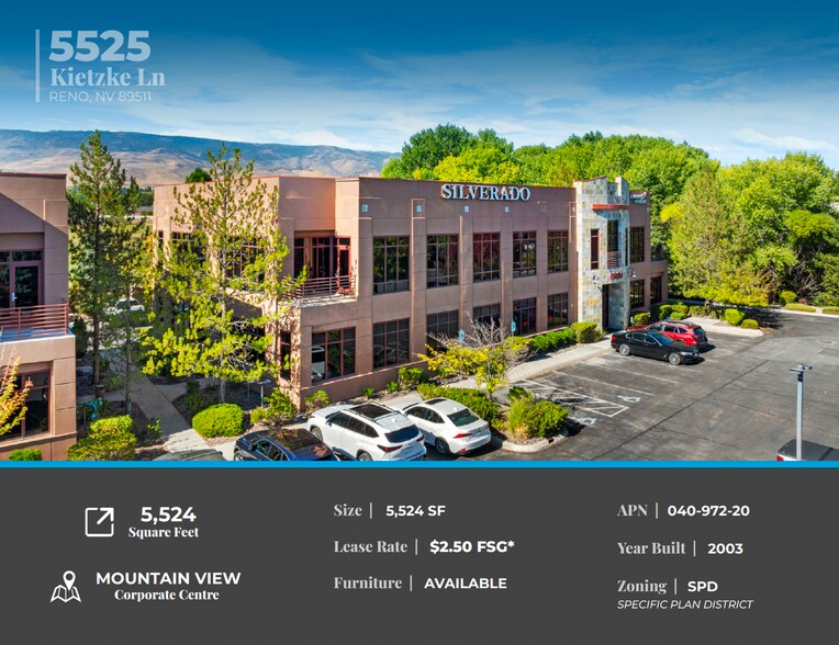 5525 S Kietzke Ln, Reno, NV à louer - Photo de l’immeuble – Image 2 sur 8