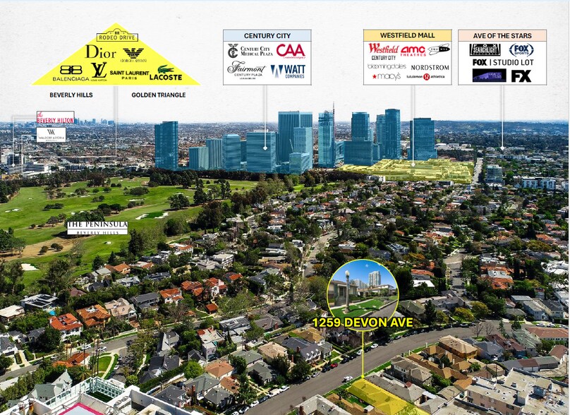 1259-1261 Devon Ave, Los Angeles, CA à vendre - Photo de l’immeuble – Image 2 sur 10