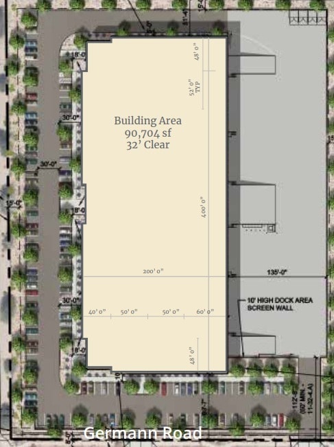 82nd St & Germann, Mesa, AZ à louer Plan de site– Image 1 sur 1