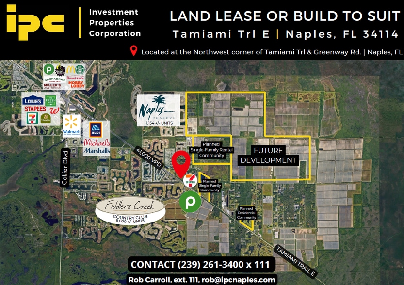 Greenway - Tamiami Trail East, Naples, FL à louer - Photo principale – Image 1 sur 2