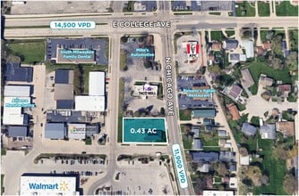 124 N Chicago Ave, South Milwaukee, WI - Vue aérienne vue de carte