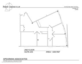 100 W Main St, Lansdale, PA à louer Plan de site– Image 1 sur 2