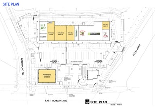 7025 E Michigan Ave, Saline, MI à louer Plan de site– Image 2 sur 2