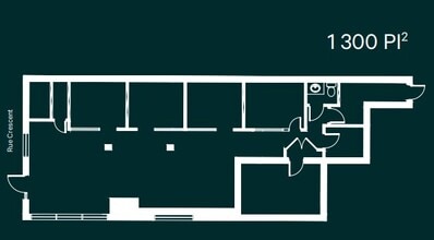 2015 Rue Crescent, Montréal, QC à louer Plan d’étage– Image 1 sur 4