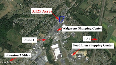 560 Lee Hwy, Verona, VA - VUE AÉRIENNE  vue de carte - Image1