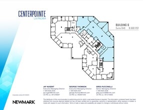 1 Centerpointe Dr, La Palma, CA à louer Plan d’étage– Image 2 sur 2