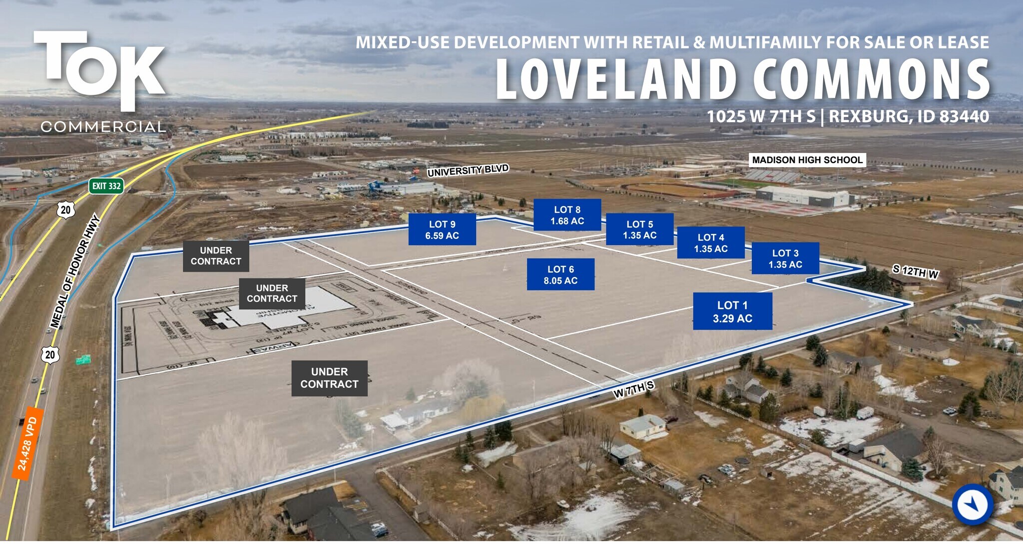 1025 W 7th S, Rexburg, ID à vendre Photo de l’immeuble– Image 1 sur 5