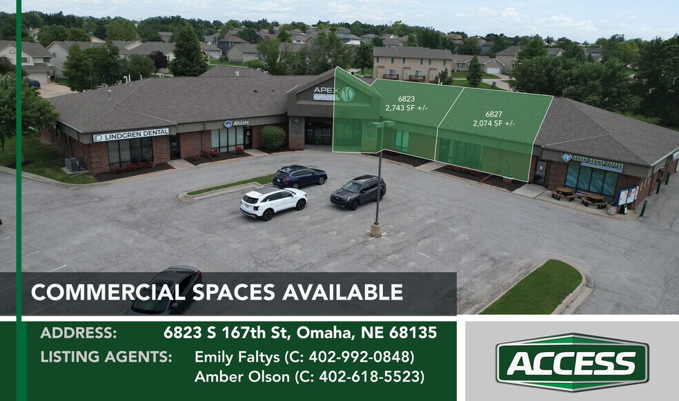 6811-6831 S 167th St, Omaha, NE à louer - Photo de l’immeuble – Image 1 sur 12