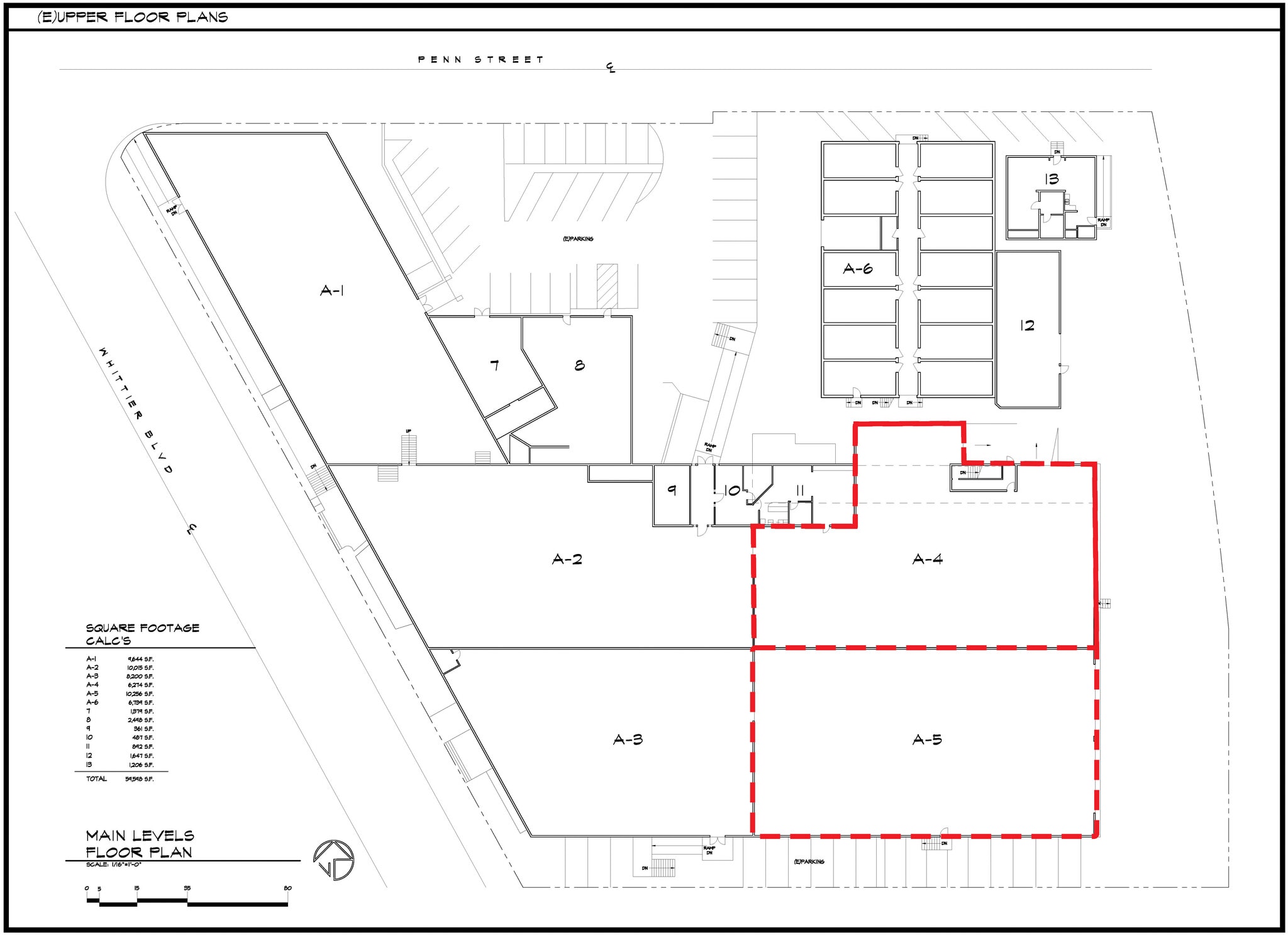 12310-12320 Penn St, Whittier, CA à louer Photo de l’immeuble– Image 1 sur 5