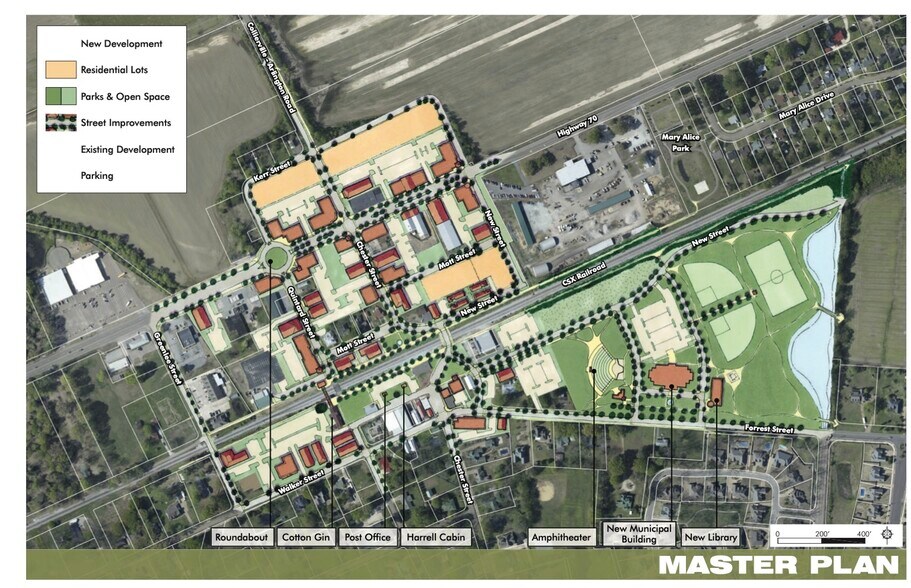 6337 Chester, Arlington, TN à vendre - Plan de site – Image 2 sur 5