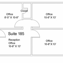 1340 S main St, Grapevine, TX à louer Plan d’étage– Image 1 sur 1