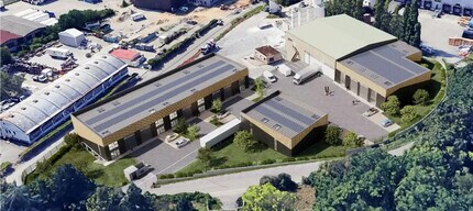 Chaponost, RHO - Vue aérienne vue de carte