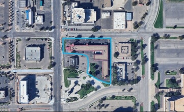601 Avenue Q, Lubbock, TX - Vue aérienne vue de carte