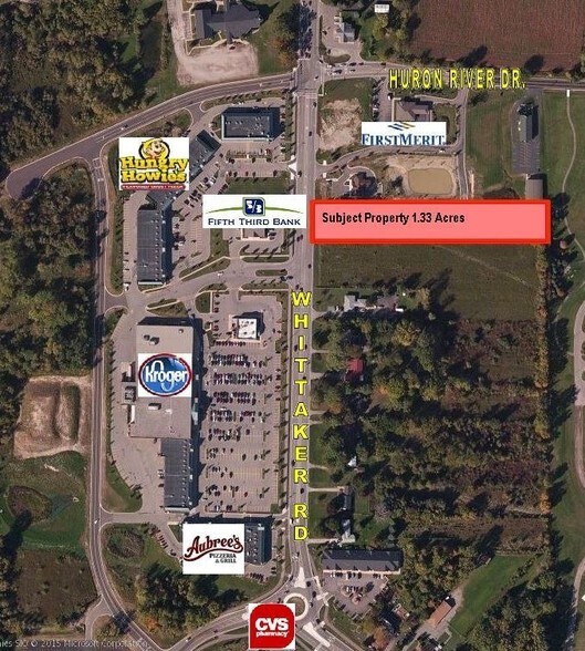 1881 Whittaker Rd, Ypsilanti, MI à vendre - Aérien – Image 2 sur 4