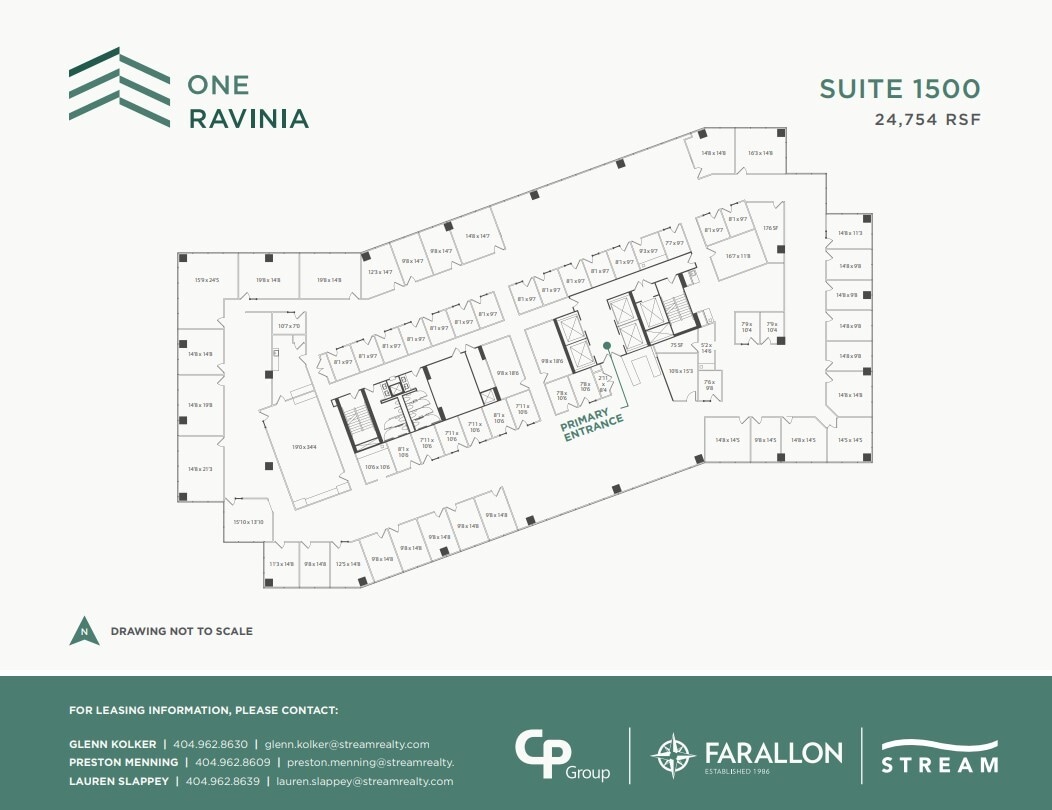 1 Ravinia Dr, Atlanta, GA à louer Plan d’étage– Image 1 sur 1