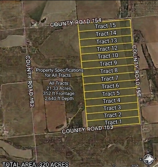 1405 County Road 155, Abilene, TX à vendre - Plan cadastral – Image 1 sur 5