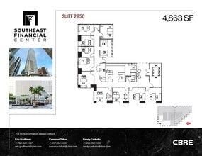 200 S Biscayne Blvd, Miami, FL à louer Plan de site– Image 1 sur 1