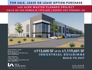 Plus de détails pour 9 Calle De Los Romos, Desert Hot Springs, CA - Industriel/Logistique à vendre