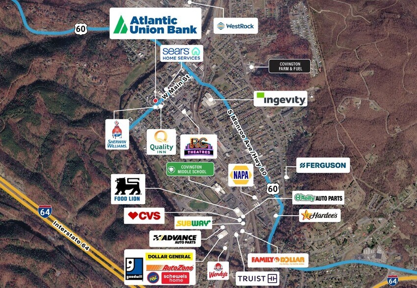 450 W Main St, Covington, VA à vendre - Photo de l’immeuble – Image 3 sur 3