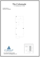 11111 Richmond Ave, Houston, TX à louer Plan de site– Image 2 sur 4