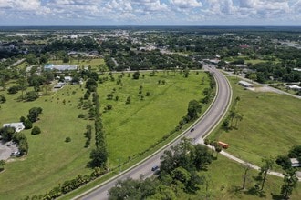 W Main St, Immokalee, FL - Vue aérienne vue de carte - Image1