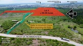 Plus de détails pour Circuit of the Americas Blvd, Del Valle, TX - Terrain à vendre
