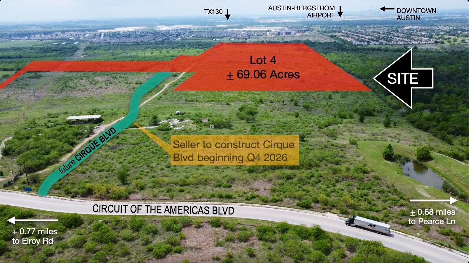 Circuit of the Americas Blvd, Del Valle, TX à vendre Photo principale– Image 1 sur 4