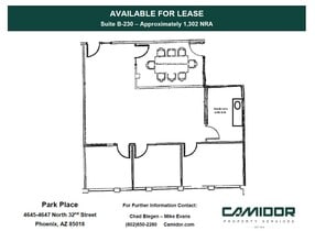 4645-4647 N 32nd St, Phoenix, AZ à vendre Plan d’étage– Image 1 sur 1
