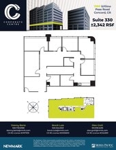 1390 Willow Pass Rd, Concord, CA à louer Plan d’étage– Image 1 sur 1