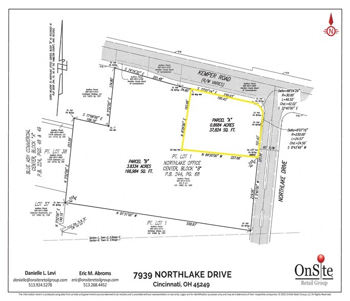 7939 Northlake Dr, Cincinnati, OH à louer - Plan cadastral – Image 2 sur 7