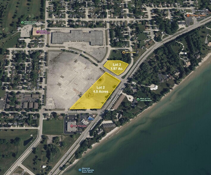 0 E Magnolia Ave, Manitowoc, WI à vendre - Aérien – Image 2 sur 13