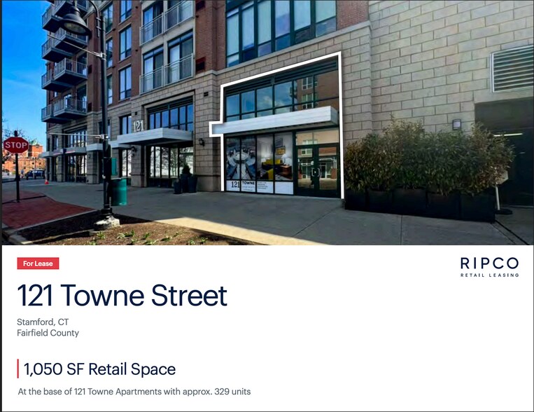 121 Towne St, Stamford, CT à louer - Photo de l’immeuble – Image 1 sur 98