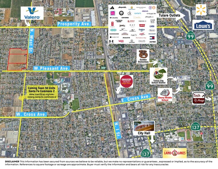 907 N West St, Tulare, CA à vendre - Photo de l’immeuble – Image 3 sur 19