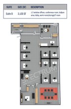 7241 Lankershim Blvd, North Hollywood, CA à louer Plan d’étage– Image 2 sur 10