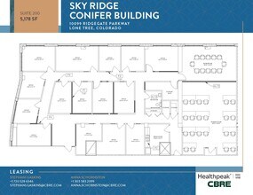 10535 Park Meadows Blvd, Lone Tree, CO à louer Plan d’étage– Image 1 sur 1