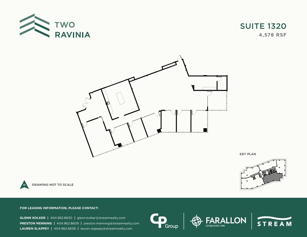 1 Ravinia Dr, Atlanta, GA à louer Plan d’étage– Image 1 sur 1