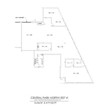 2500 Central Pky, Houston, TX à louer Plan d’étage– Image 1 sur 1