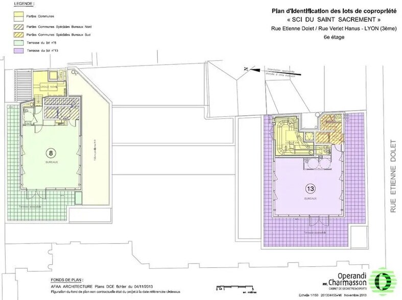 Bureau dans Lyon à louer - Plan d’étage – Image 3 sur 3