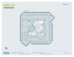 1301 McKinney St, Houston, TX à louer Plan d’étage– Image 1 sur 1