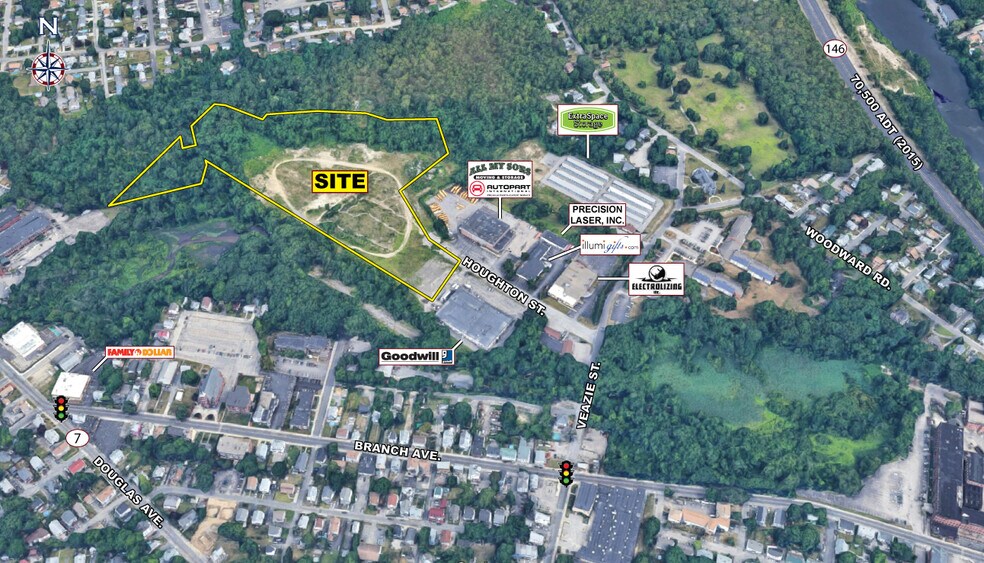 70 Houghton St, Providence, RI à louer - Aérien – Image 2 sur 3