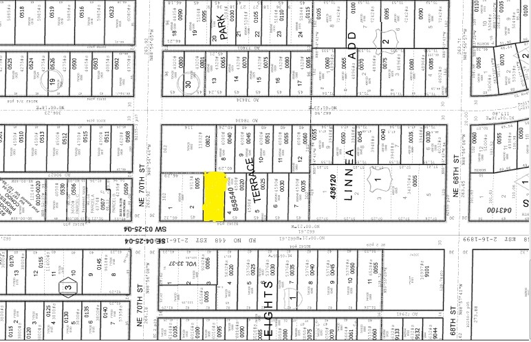 7010 35th Ave NE, Seattle, WA à louer - Plan cadastral – Image 2 sur 2