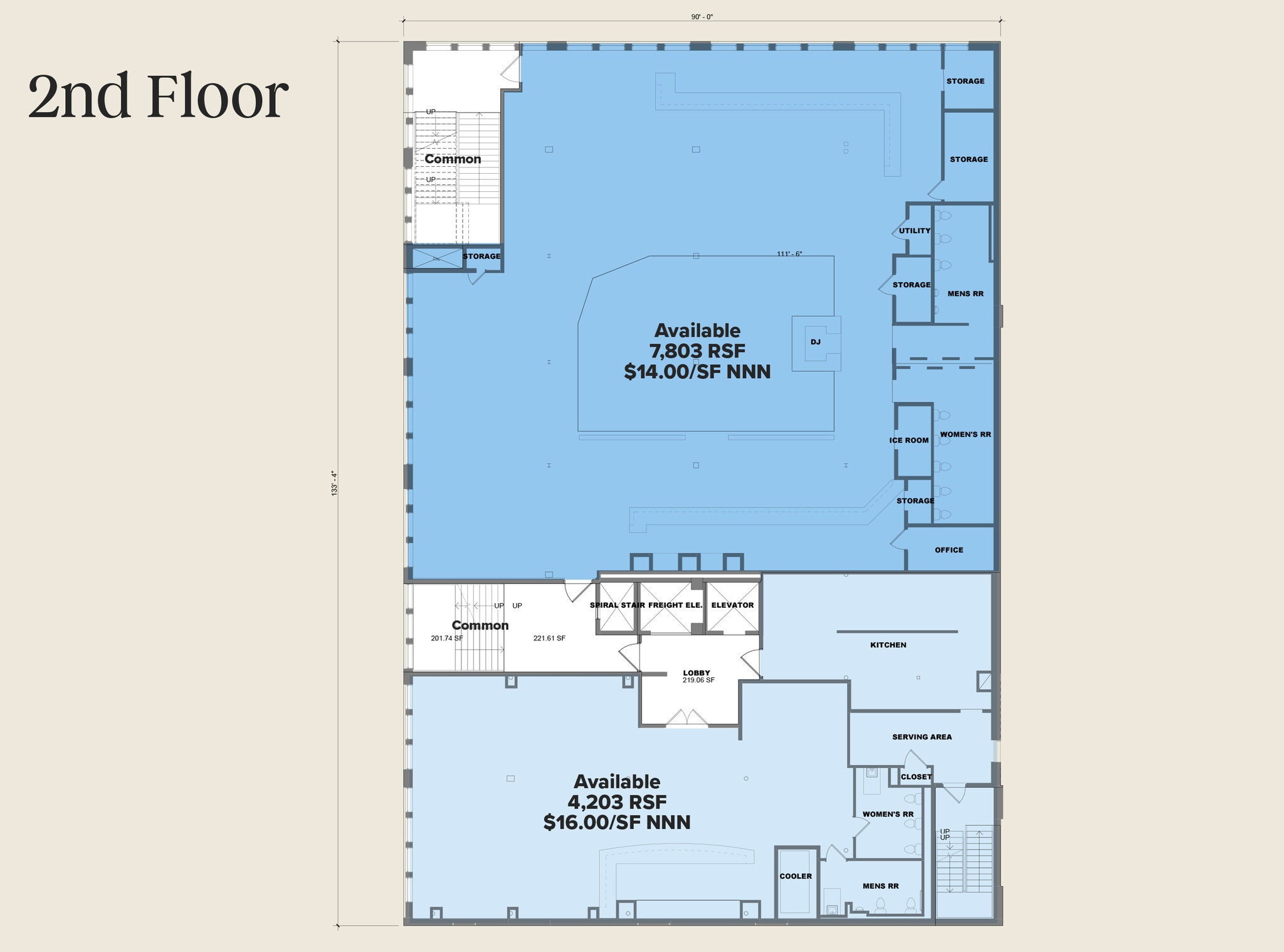 216 Court Ave, Des Moines, IA à vendre Plan d’étage– Image 1 sur 1