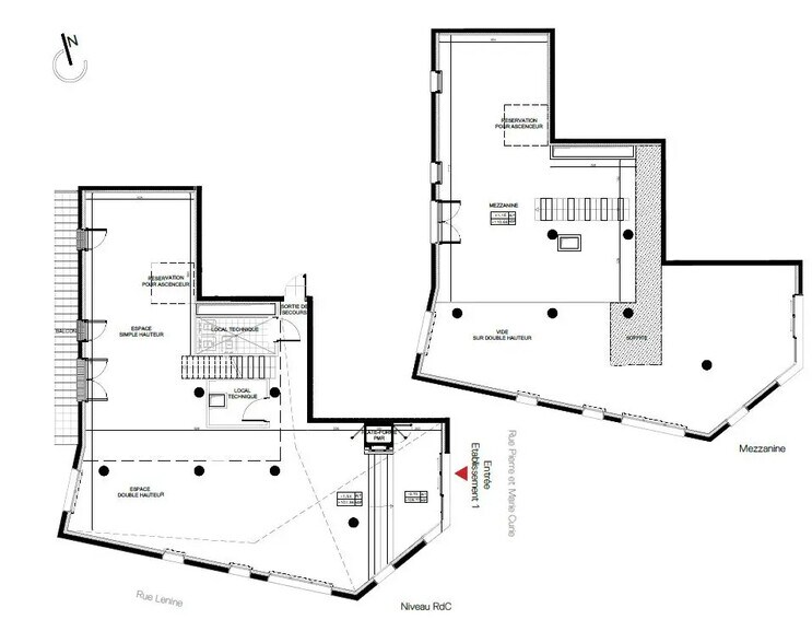 Local commercial dans Bagnolet à vendre - Plan d’étage – Image 2 sur 2