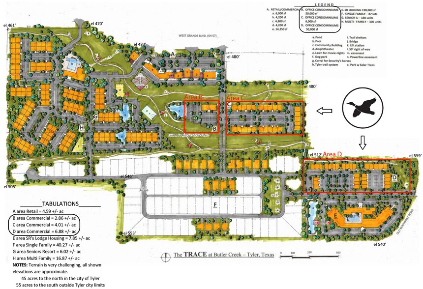 3556 W Grande Blvd, Tyler, TX à vendre - Plan de site – Image 2 sur 2