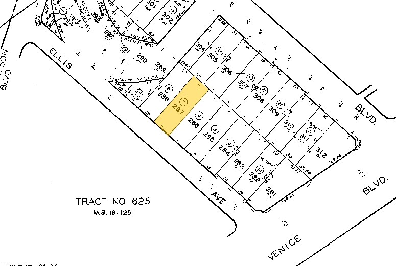 8931 Ellis Ave, Los Angeles, CA à vendre - Plan cadastral – Image 2 sur 17
