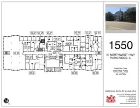 1550 N Northwest Hwy, Park Ridge, IL à louer Plan de site– Image 1 sur 1