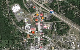 Plus de détails pour 95 W Railroad Ave, Forsyth, GA - Terrain à vendre